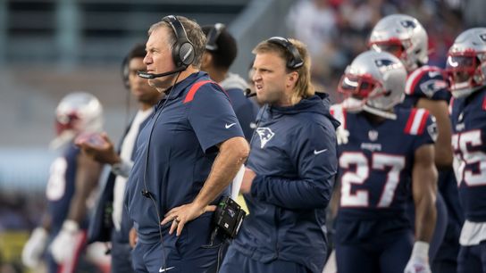 NFL Notebook: A way-too-early guess at the Patriots' record after schedule release taken at BSJ Headquarters (Patriots)
